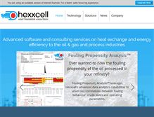 Tablet Screenshot of hexxcell.com